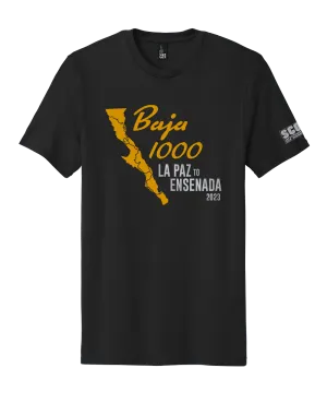 2023 BAJA 1000 La Paz to Ensenada Tee