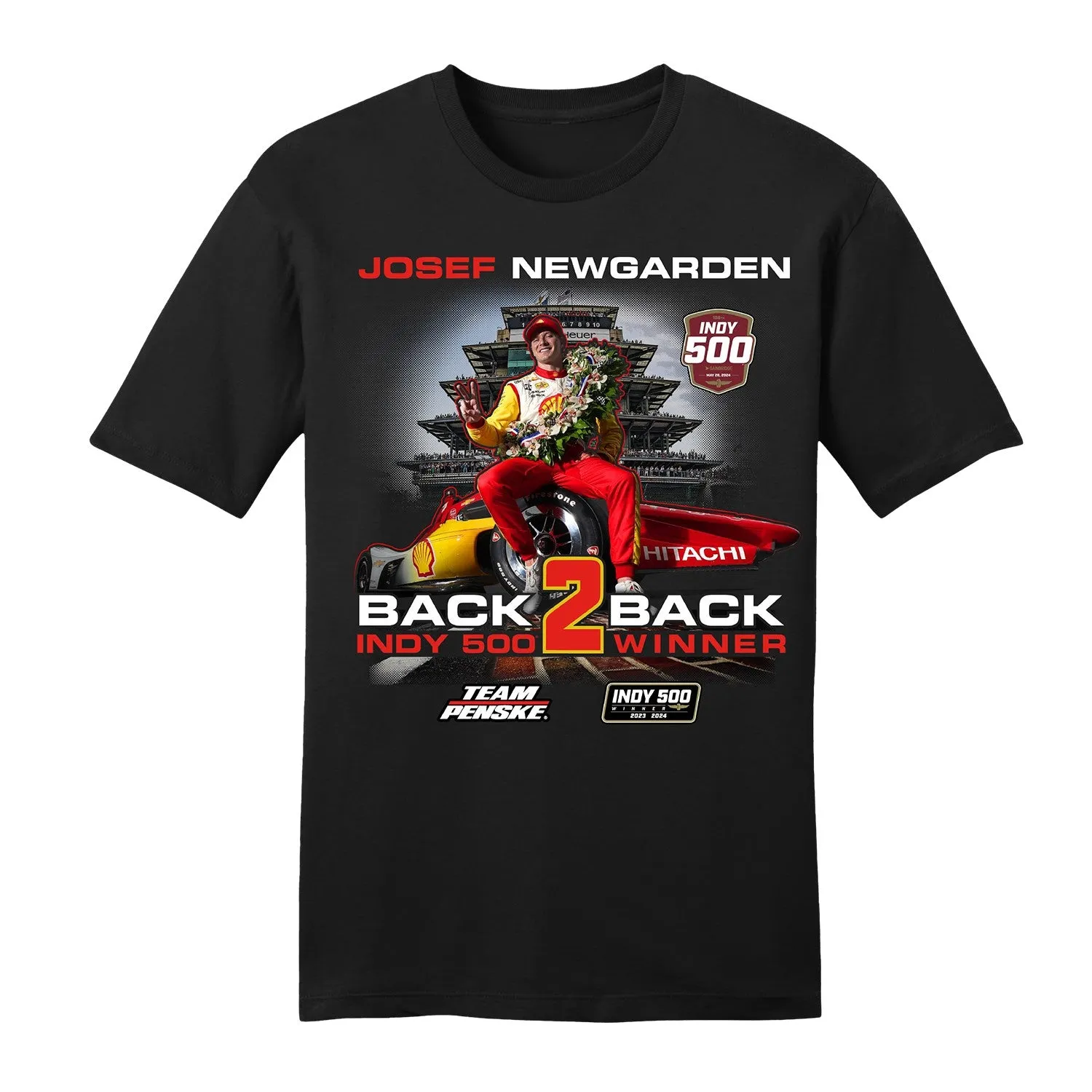 2024 Indianapolis 500 Winner Josef Newgarden T-Shirt