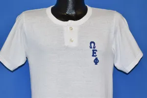 70s Omega Epsilon Phi Greek College Fraternity t-shirt Small