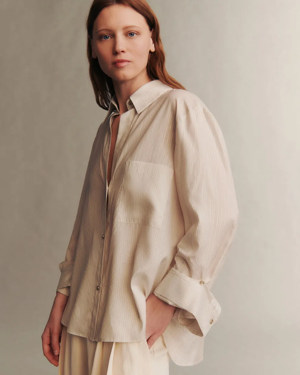 A451389 New morning after silk shirt