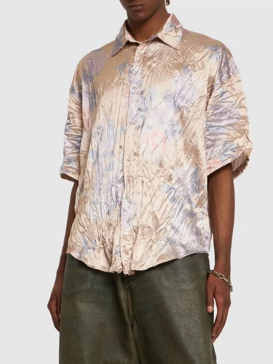 Acne Studios   Crinkled short sleeve shirt 