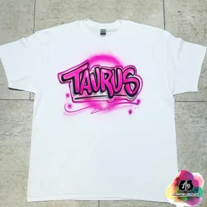 Airbrush Taurus Shirt Design