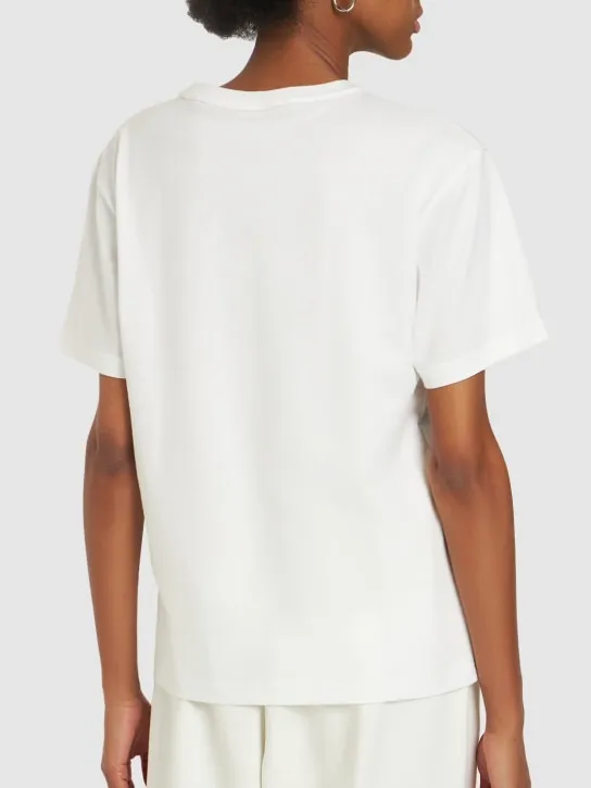 Alexander Wang   Essential short sleeve cotton t-shirt 