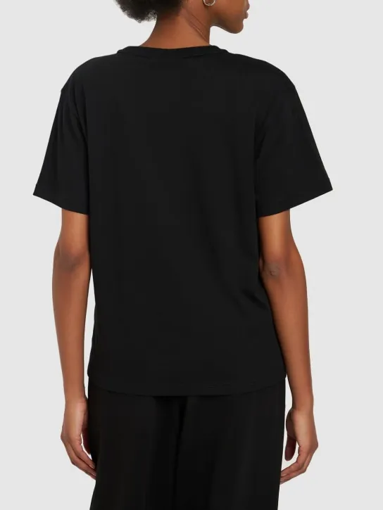 Alexander Wang   Essential short sleeve cotton t-shirt 