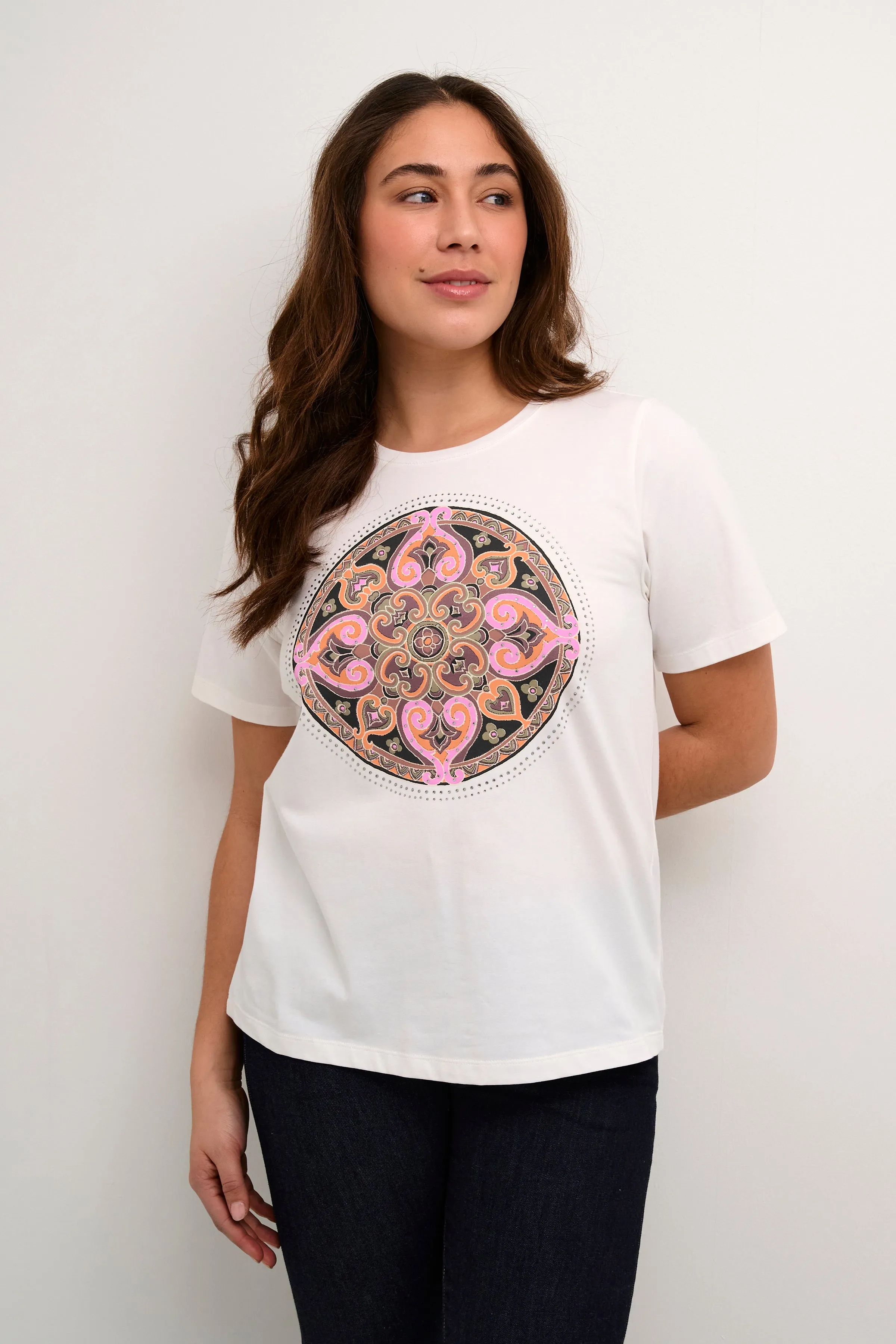 Alfi Gith Graphic T-Shirt in Spring Gardenia