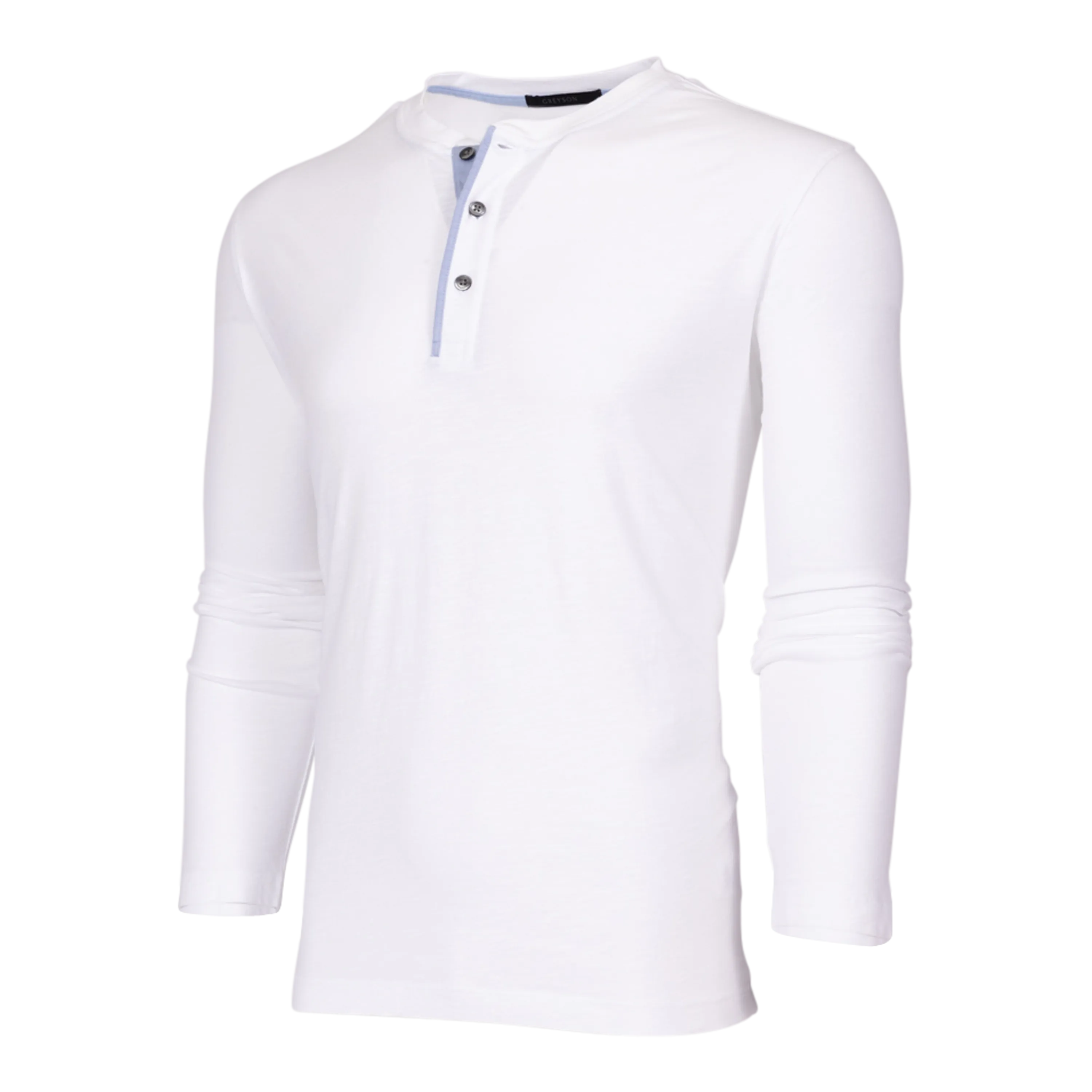 Alpha Slub Long Sleeve Henley