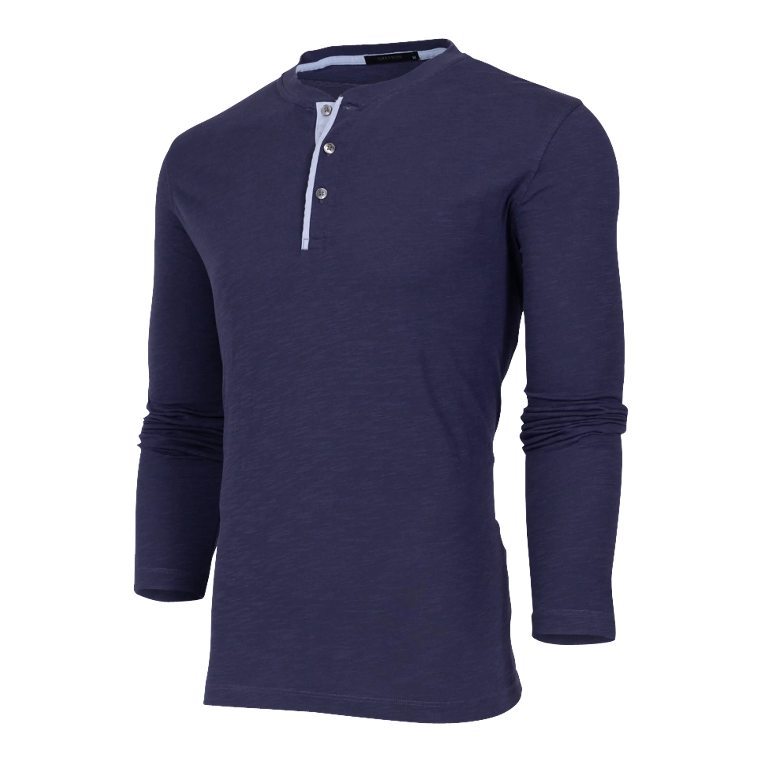 Alpha Slub Long Sleeve Henley