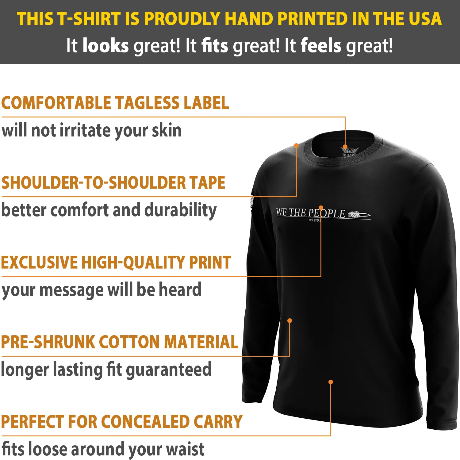 American Eagle Defend the 2nd Long Sleeve Shirt