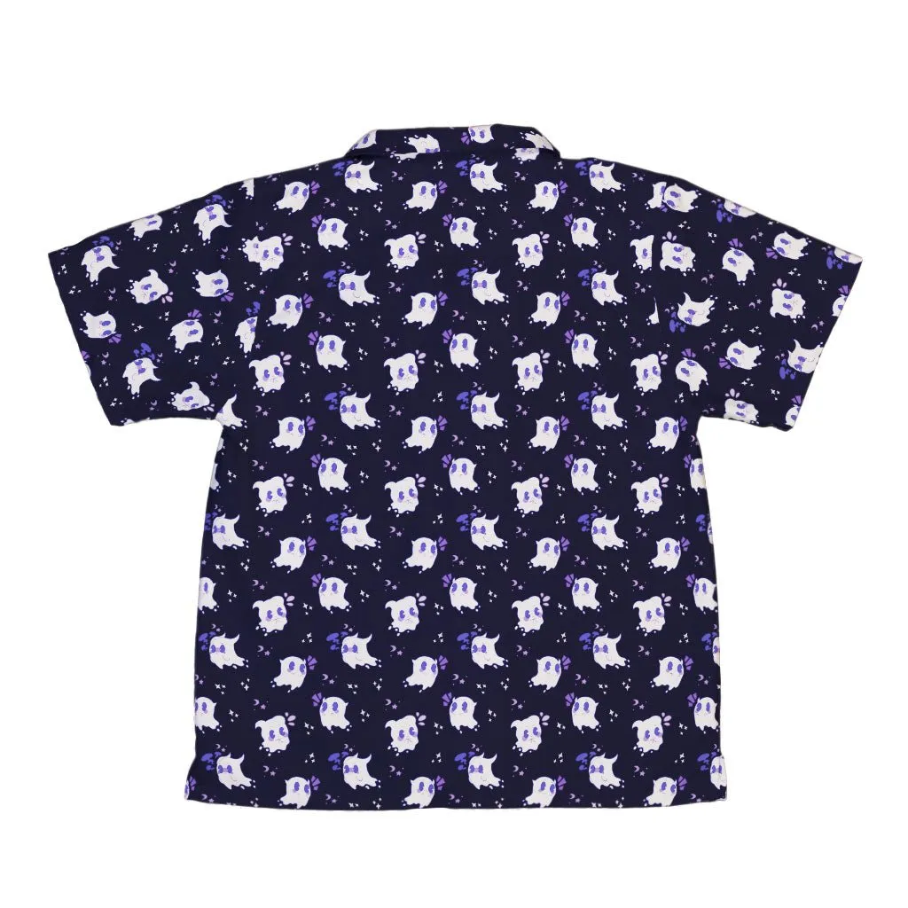 Anxious Ghosts Purple Youth Hawaiian Shirt