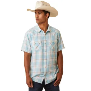 ARIAT - Halbertson Retro Short Sleeve Snap