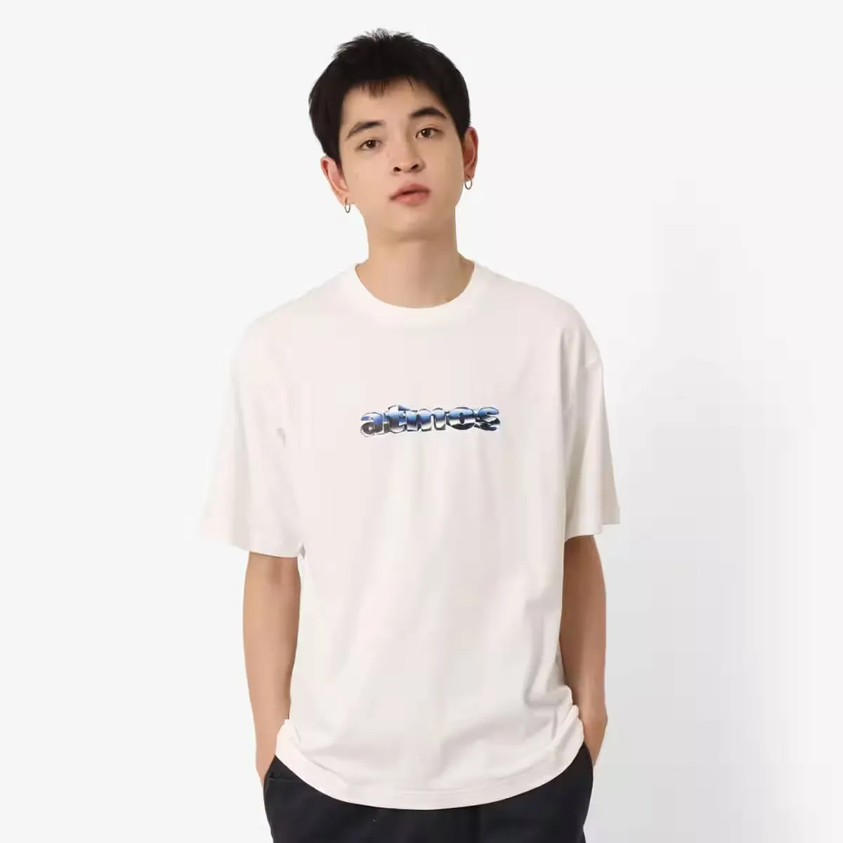 ATMOS FRONT LOGO T-SHIRT