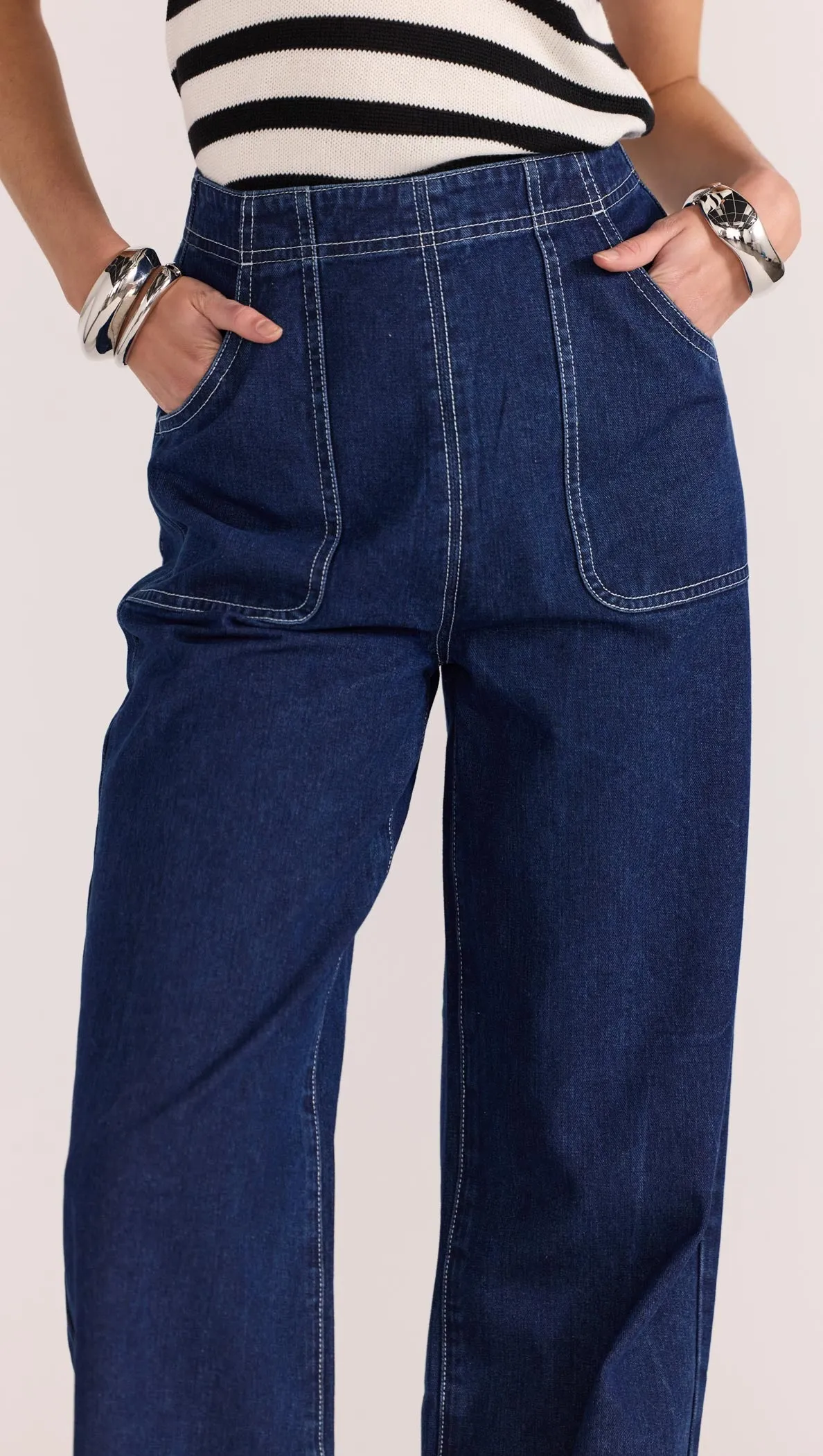 AUGUSTA HIGH WAIST JEANS