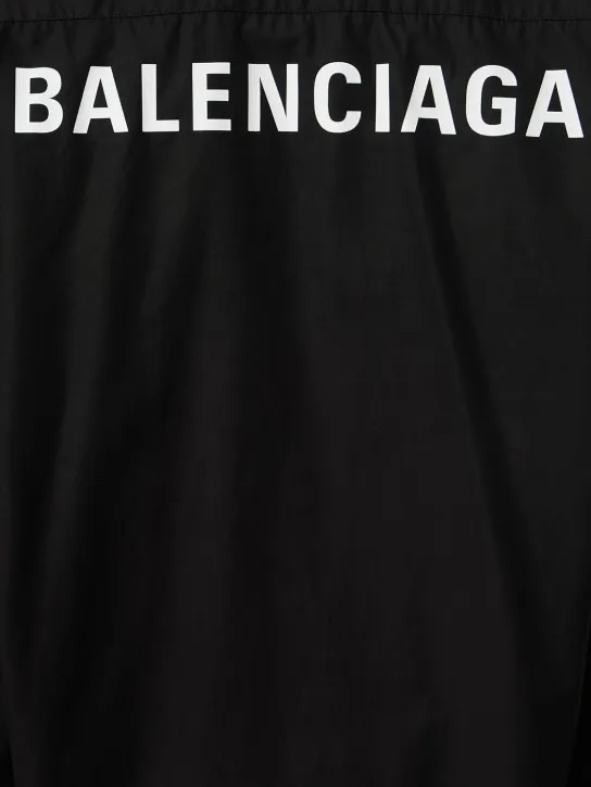 Balenciaga   Cocoon cotton poplin shirt 