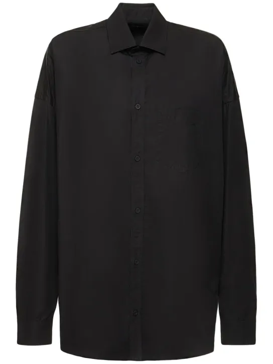 Balenciaga   Cocoon cotton poplin shirt 