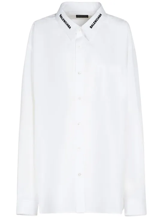 Balenciaga   Cotton poplin shirt 