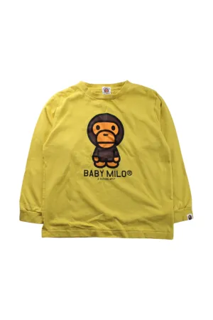 Bape By A Bathing Ape Baby Milo Long Sleeve T-Shirt - 10Y