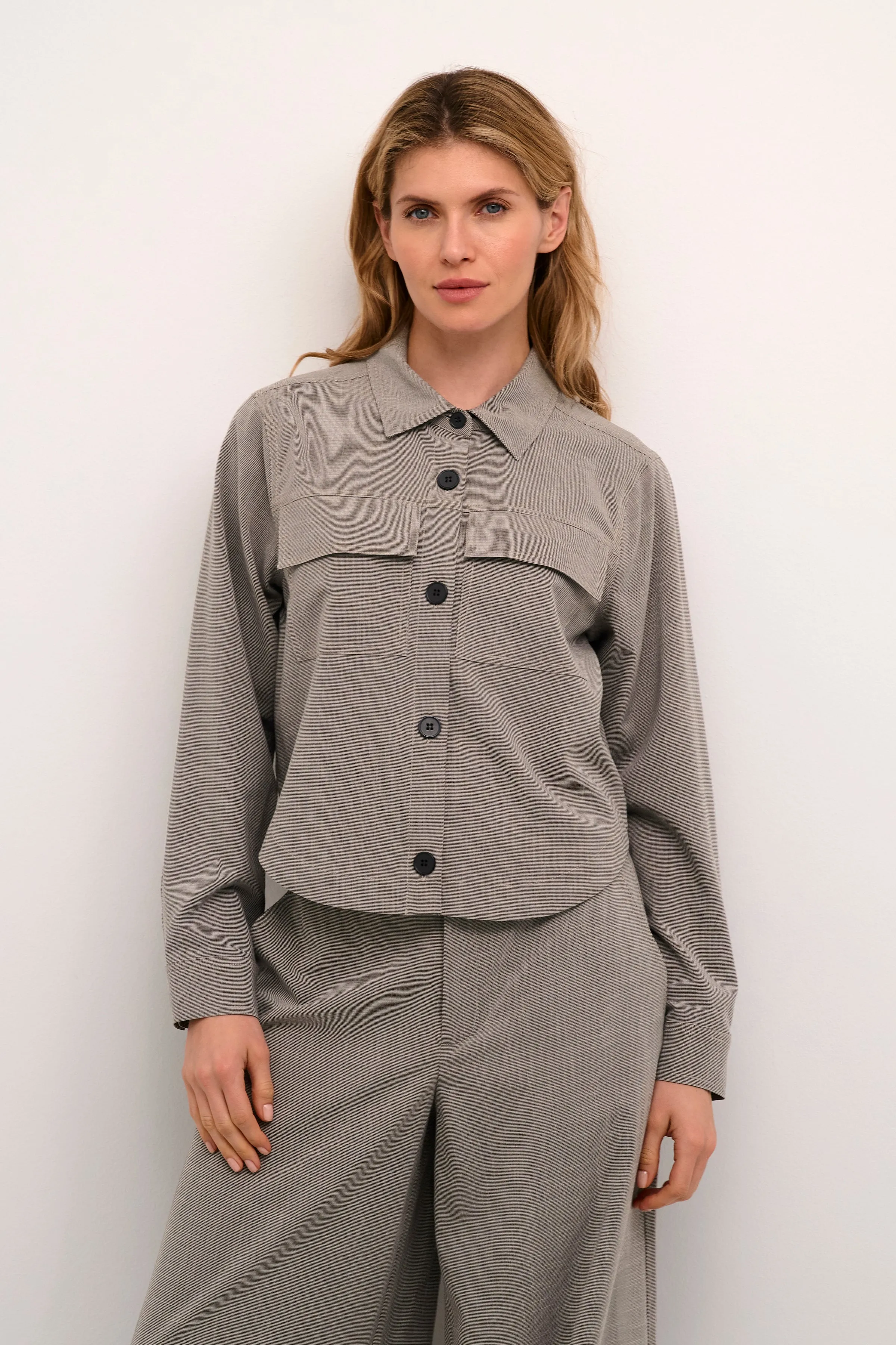 Bartholine Shirt in Dune Check