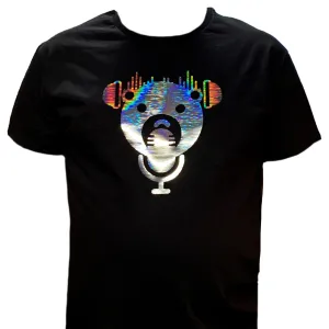 Bear Pride T-Shirt Rainbow Disco Bear