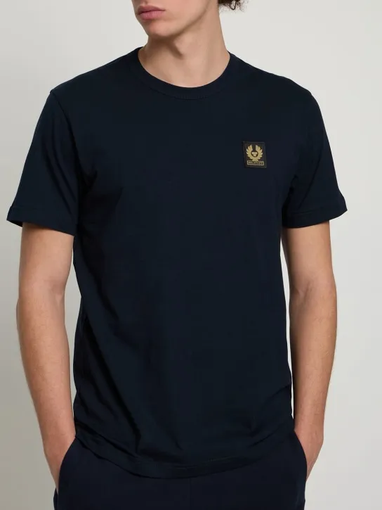 Belstaff   Logo cotton jersey t-shirt 