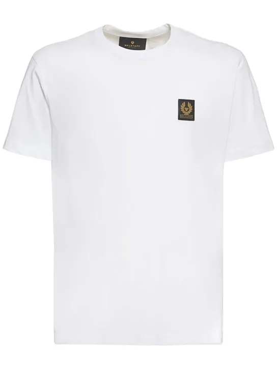 Belstaff   Logo cotton jersey t-shirt 