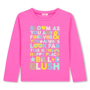 Billieblush Word Graphic Long Sleeve