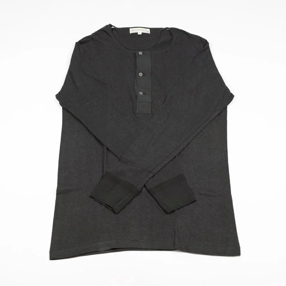 Black long sleeve 102 Henley