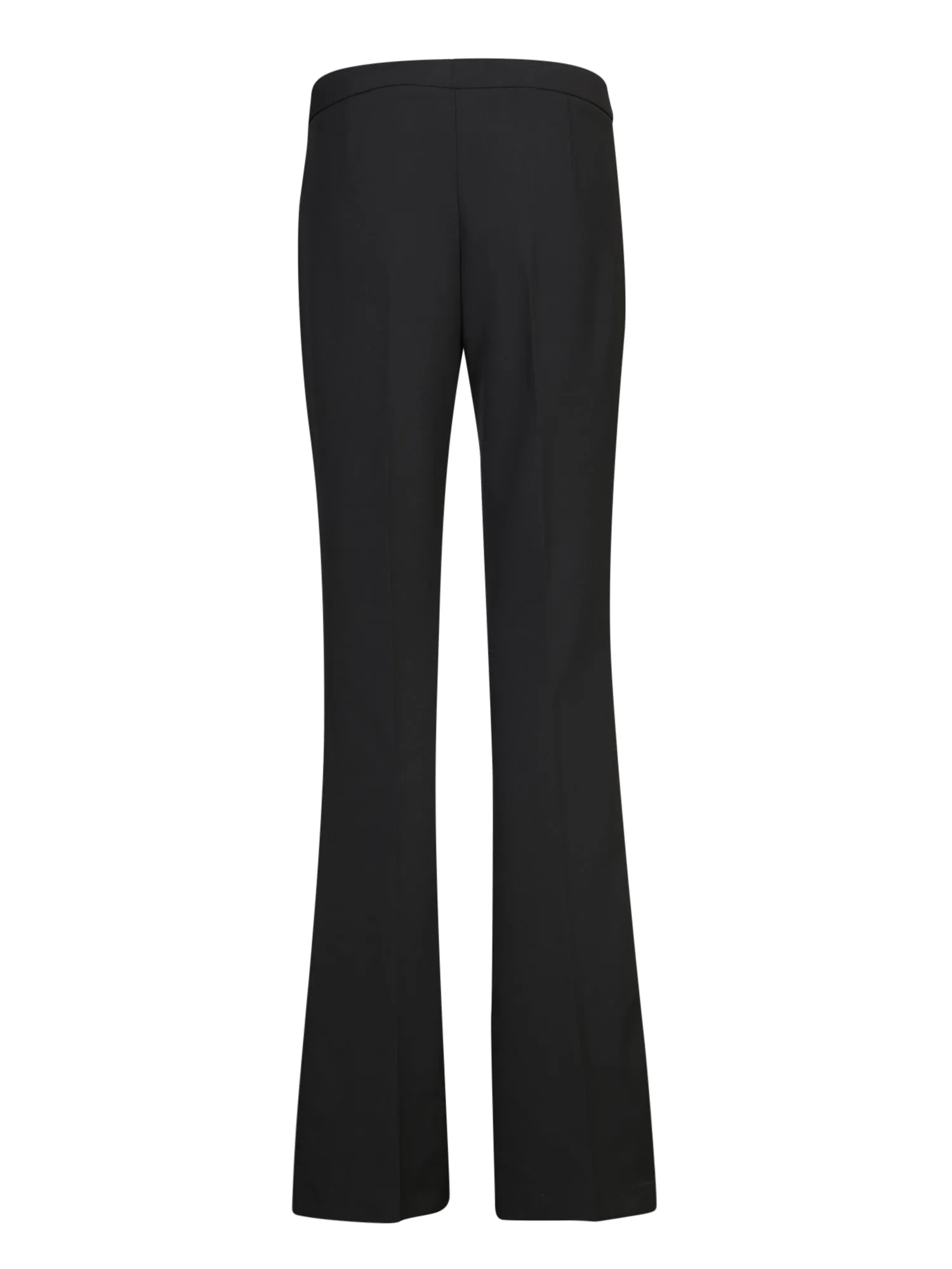 Black Stretch Flared Pants