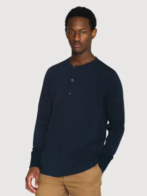 Bo Long sleeve Navy Blue Man | Knowledge Cotton Apparel