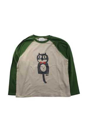 Bobo Choses Cat Graphic Long Sleeve T-Shirt 10-11Y