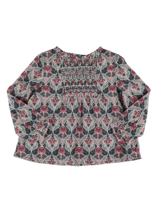 Bonpoint   Juliette printed cotton shirt 