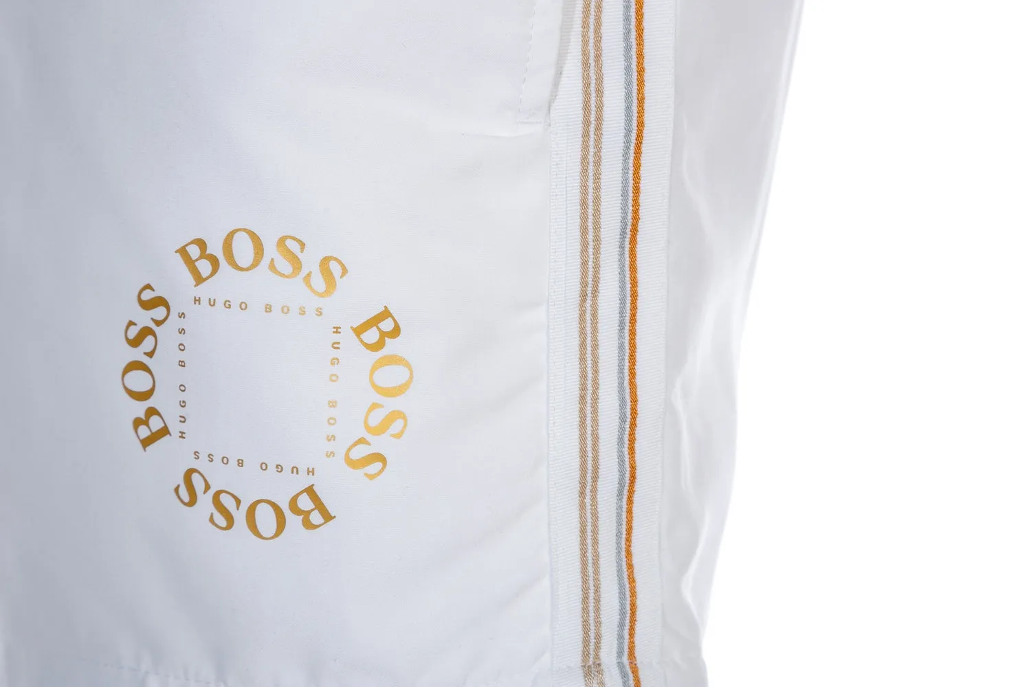 BOSS Boxfish Swim Short in White