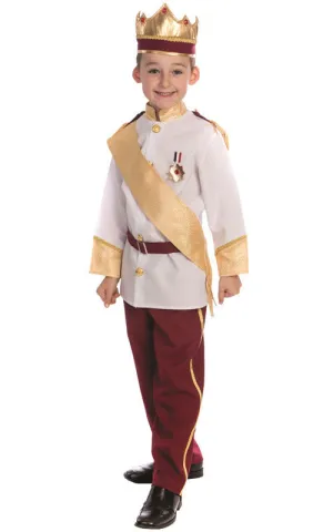 Boys Royal Prince Costume