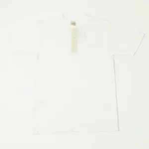 Buzz Rickson's S/S Henley Tee - White