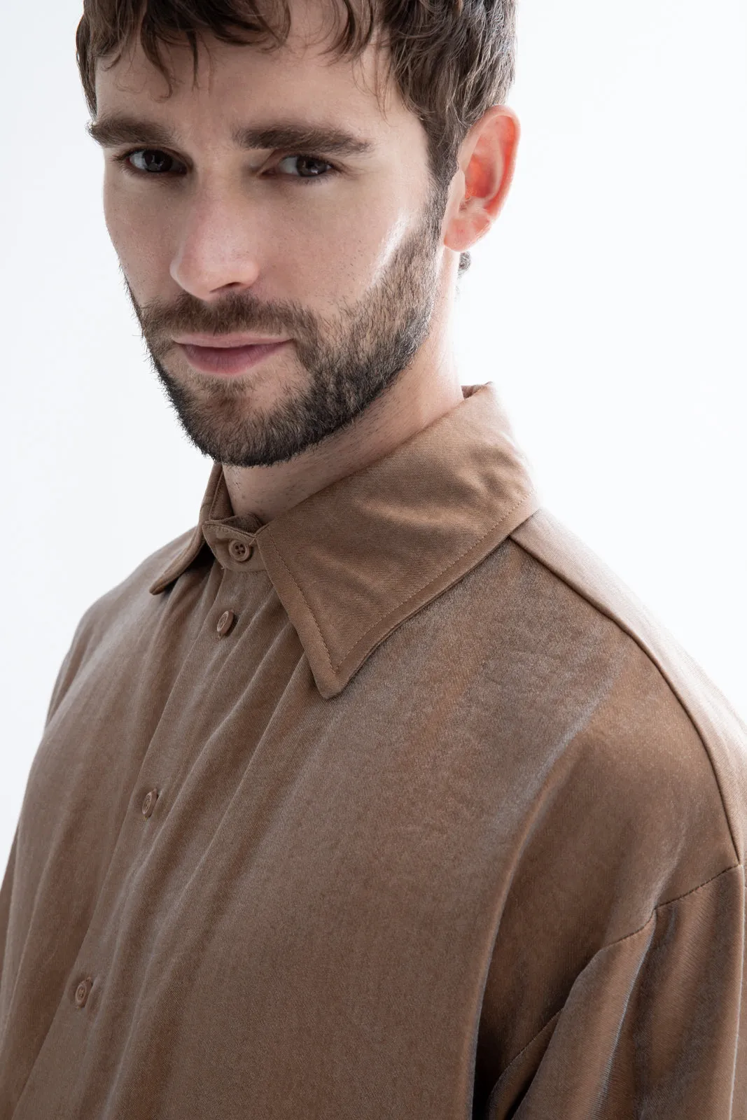 Calin Shirt Pearl Copper