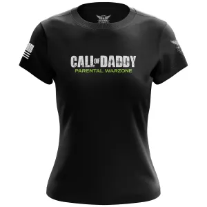 Call of Daddy Women's Short Sleeve Shirt