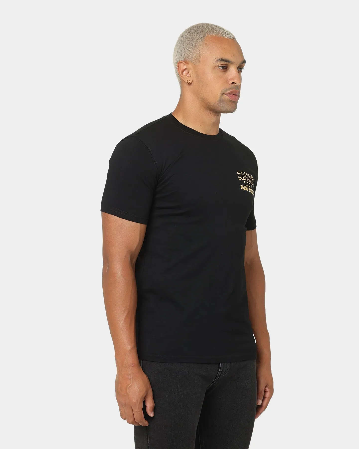 Carre CDG Class Short Sleeve T-Shirt Black/Gold