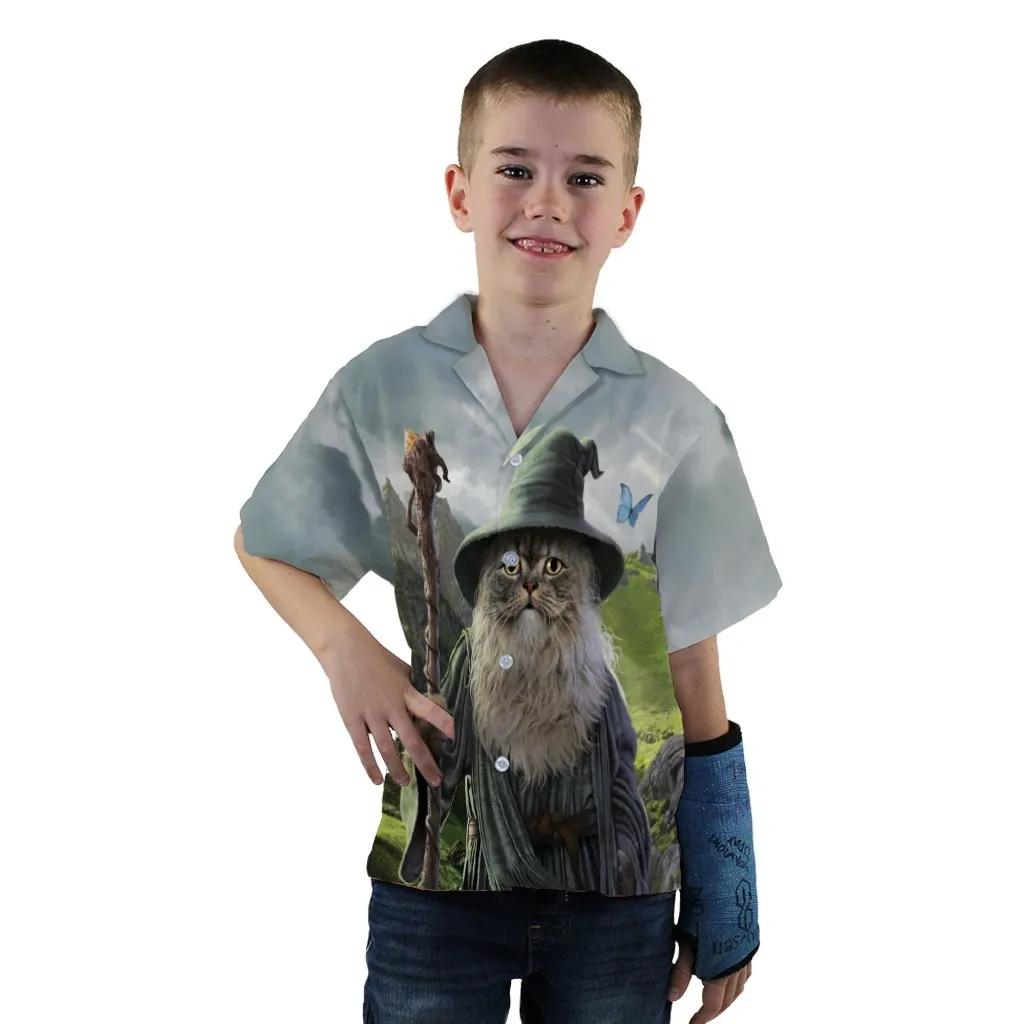 Catdalf Youth Hawaiian Shirt