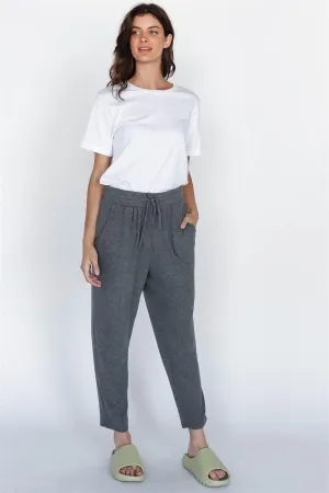 Charcoal Flannel High Waist Pants /1-1-1