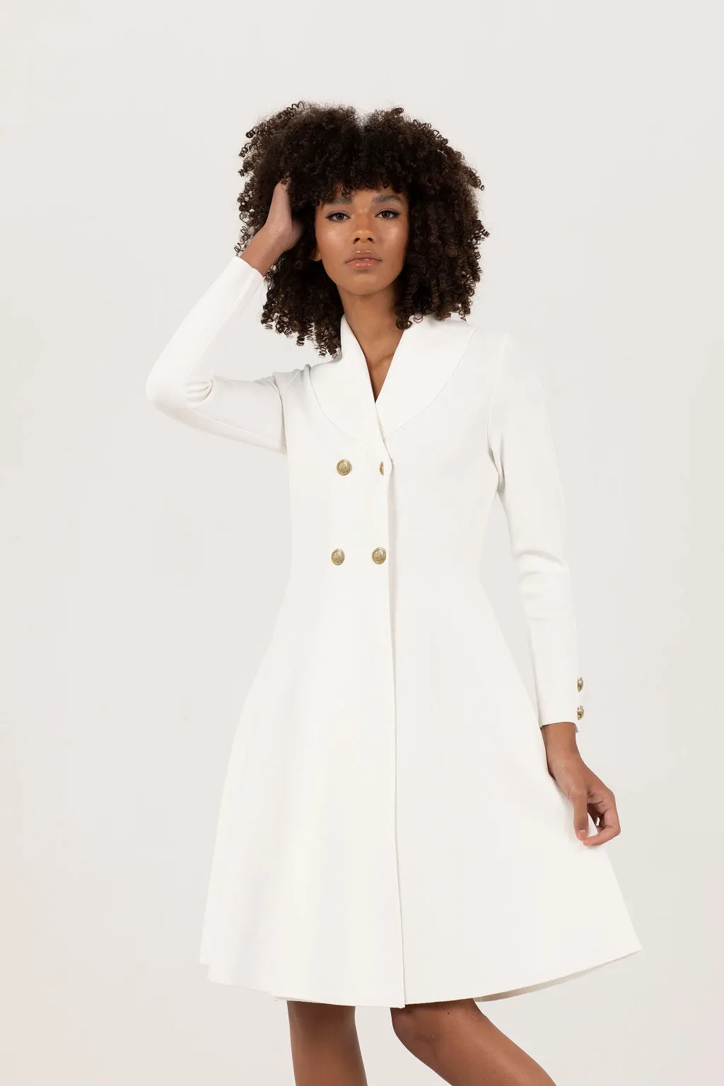 Chardonay Knit Blazer Dress