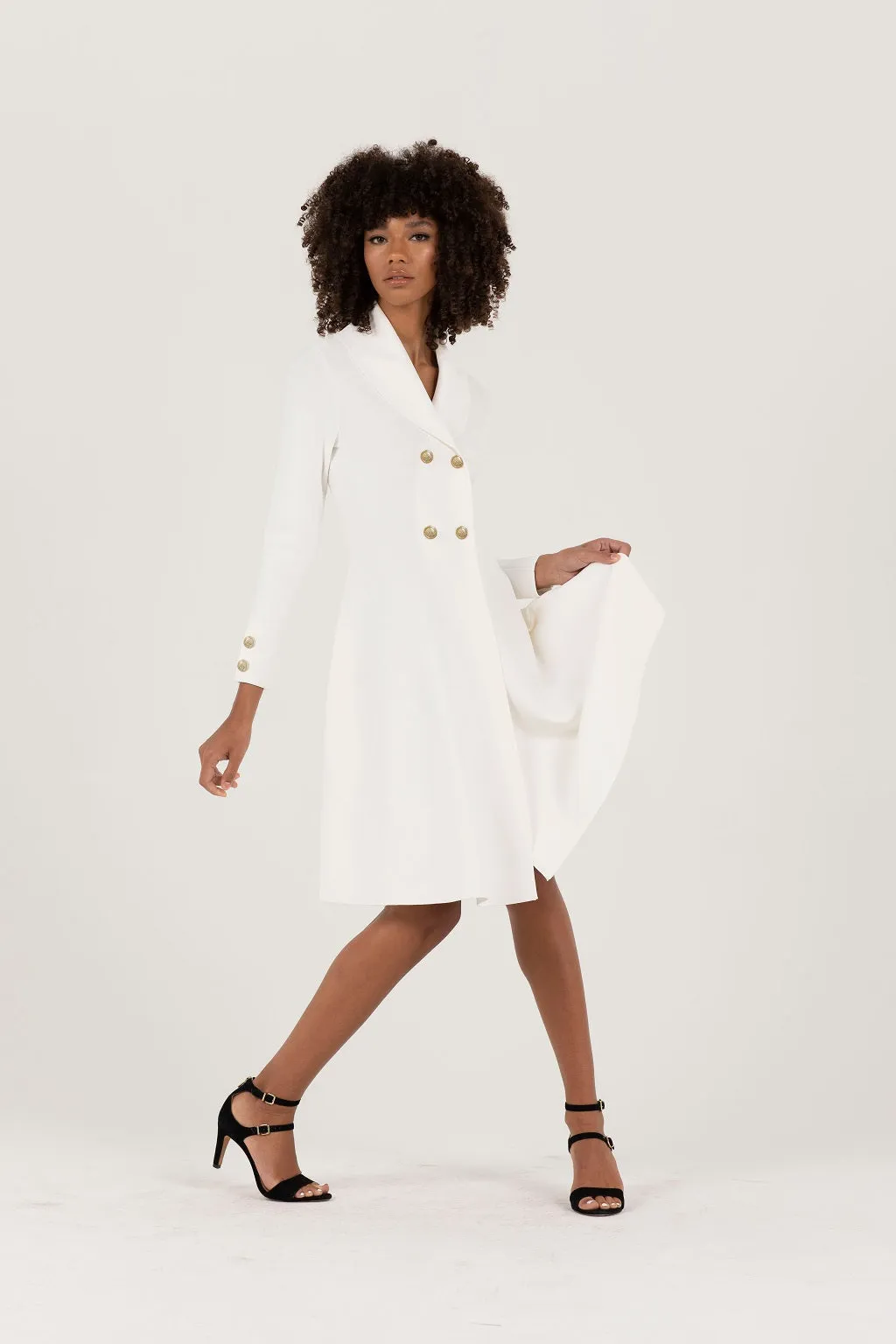 Chardonay Knit Blazer Dress