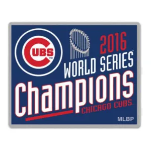 Chicago Cubs 2016 World Series Champions WinCraft Collector's Metal Lapel Pin