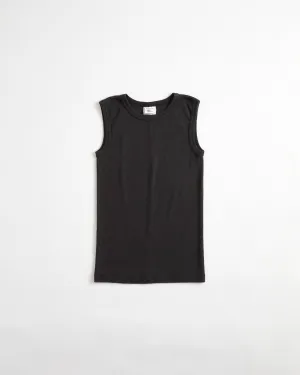 CIRCULAR RIB SLEEVELESS