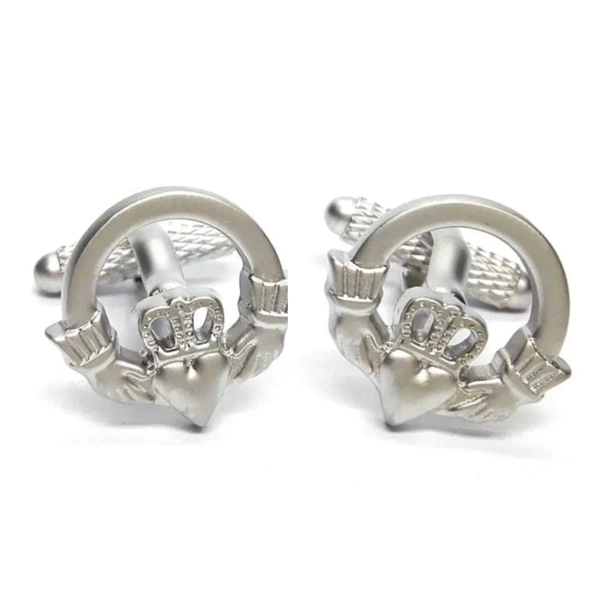 Claddagh Circle Cufflinks