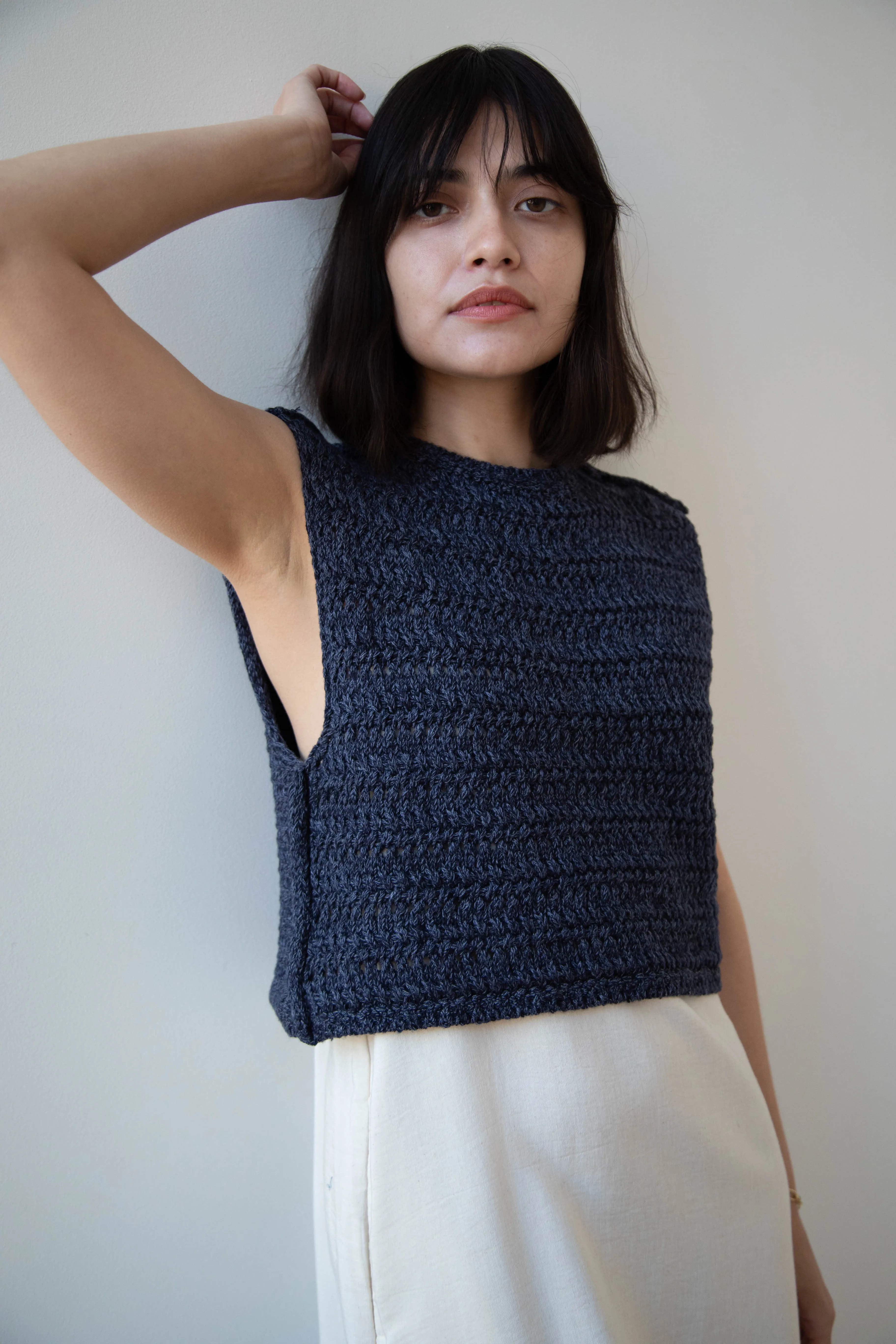 École De Curiosités | Kim-Otto Vest in Navy