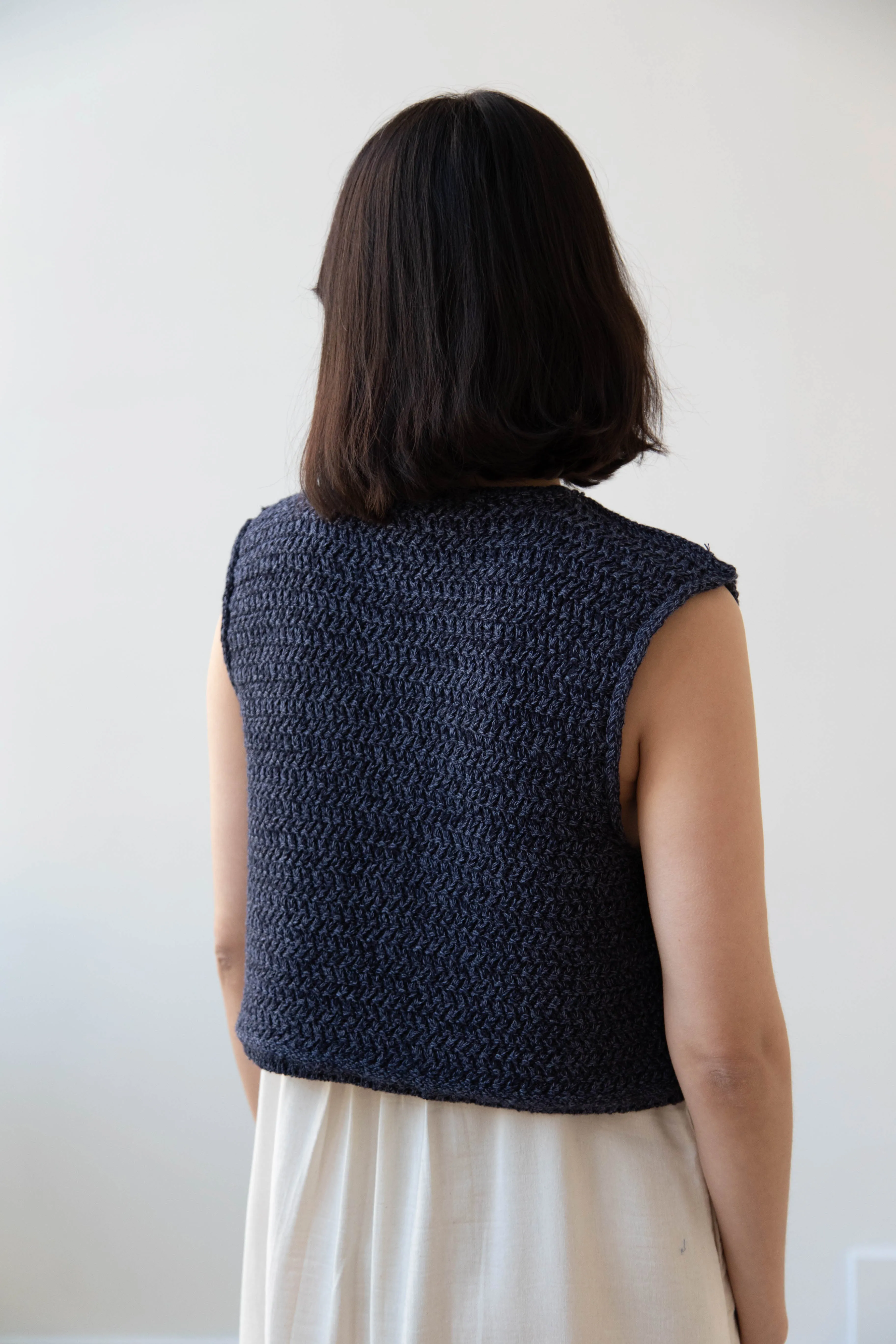 École De Curiosités | Kim-Otto Vest in Navy