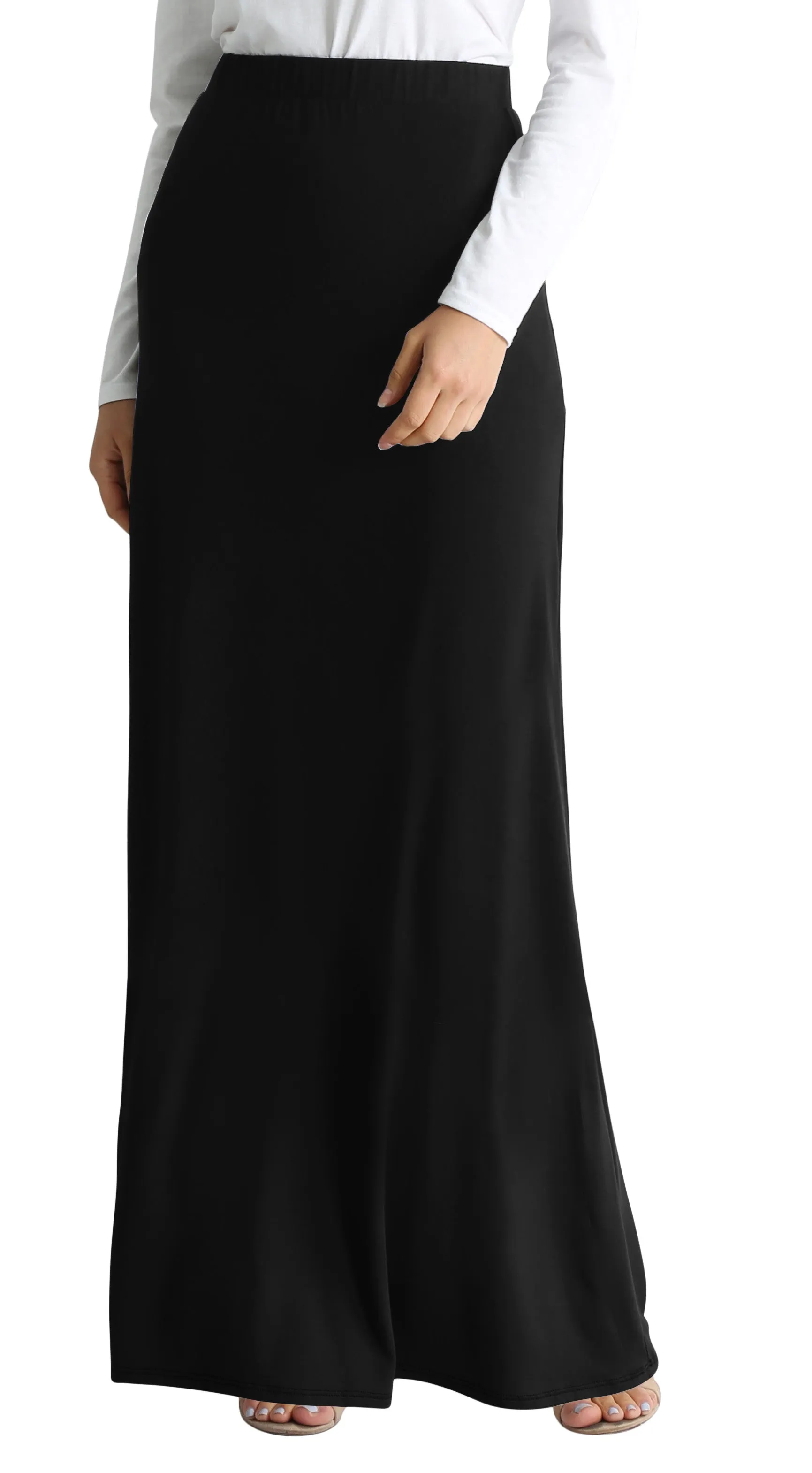 Comfort in Solids Maxi Skirt