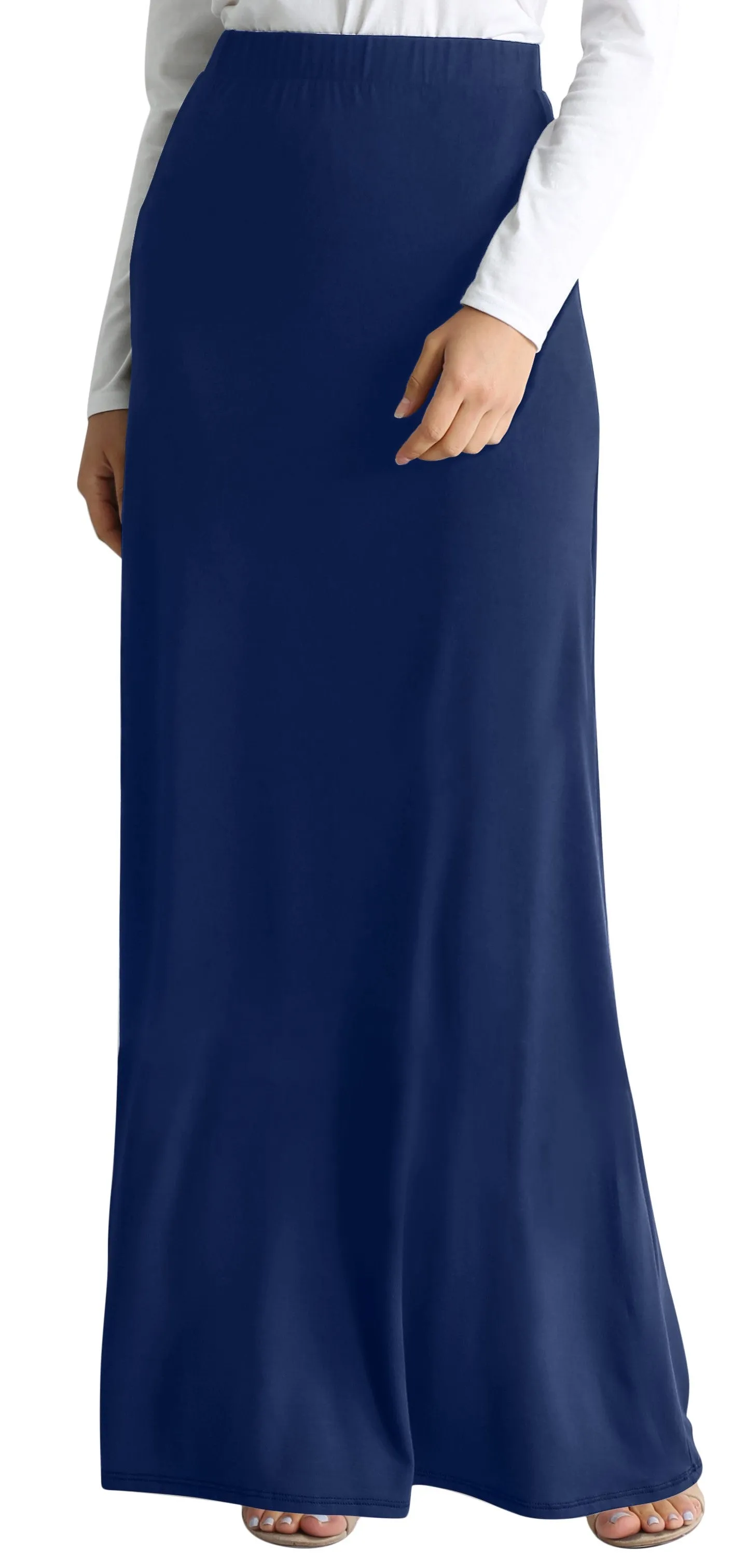 Comfort in Solids Maxi Skirt