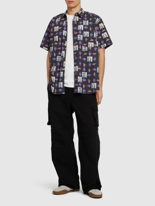 Comme des Garçons Shirt   Andy Warhol printed cotton poplin shirt 