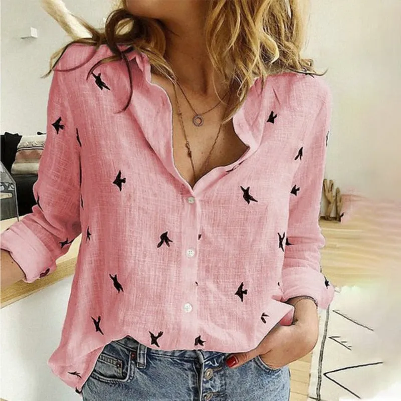 Cotton Long Sleeve Casual T-Shirt