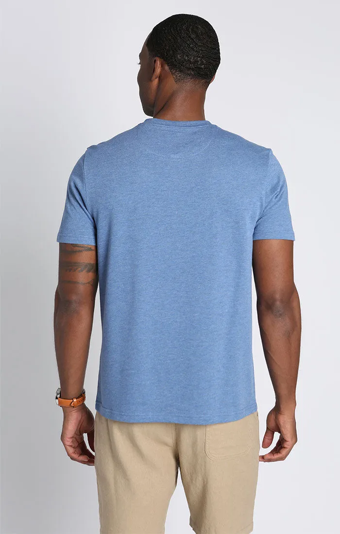 Cotton Modal Short Sleeve Henley